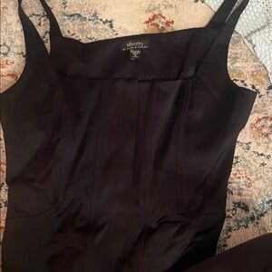 Lord & Taylor Identity Black Boning Corset Top